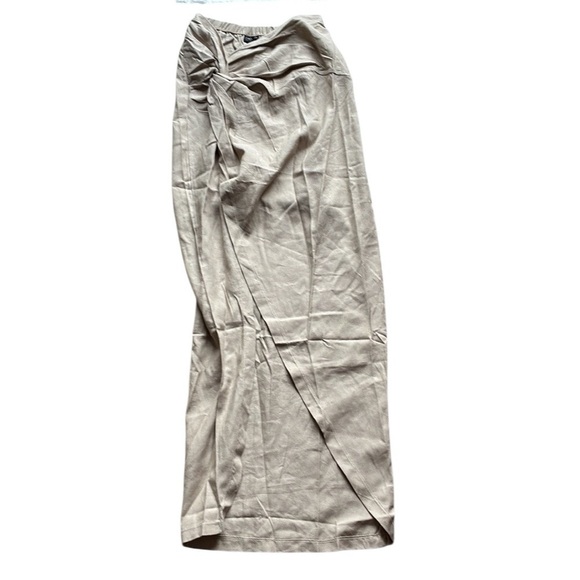 OW Collection Iris Skirt Set Light Beige L/XL - Picture 9 of 11